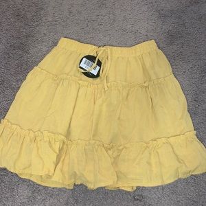 yellow mittoshop skirt